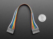 2.54mm 0.1" Pitch 9-pin Jumper Cable - 20cm long