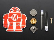 Learn to solder PCB badge kit by MAKE Magazine - MakerSHED