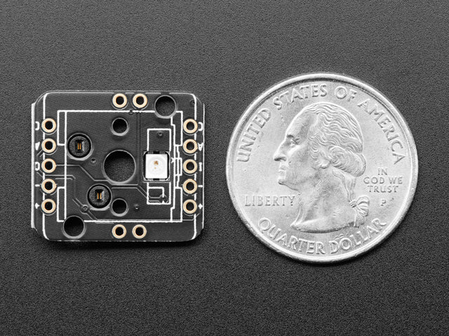 NeoPixel Reverse Mount RGB LEDs - 10 Pack of SK6812-E