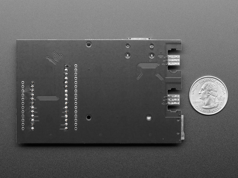 Gameduino 3X Dazzler for Feather M4 by Excamera Labs