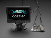 Gameduino 3X Dazzler for Feather M4 by Excamera Labs