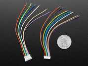 1.25mm Pitch 8-pin Cable Matching Pair - 10 cm long