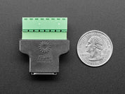 RJ-45 Terminal Block to Ethernet Socket Adapter