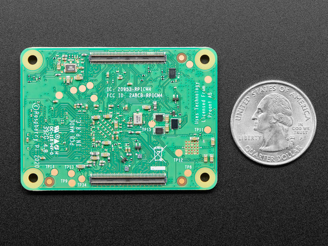 Raspberry Pi Compute Module 4 - 4GB RAM, 32GB MMC and WiFi