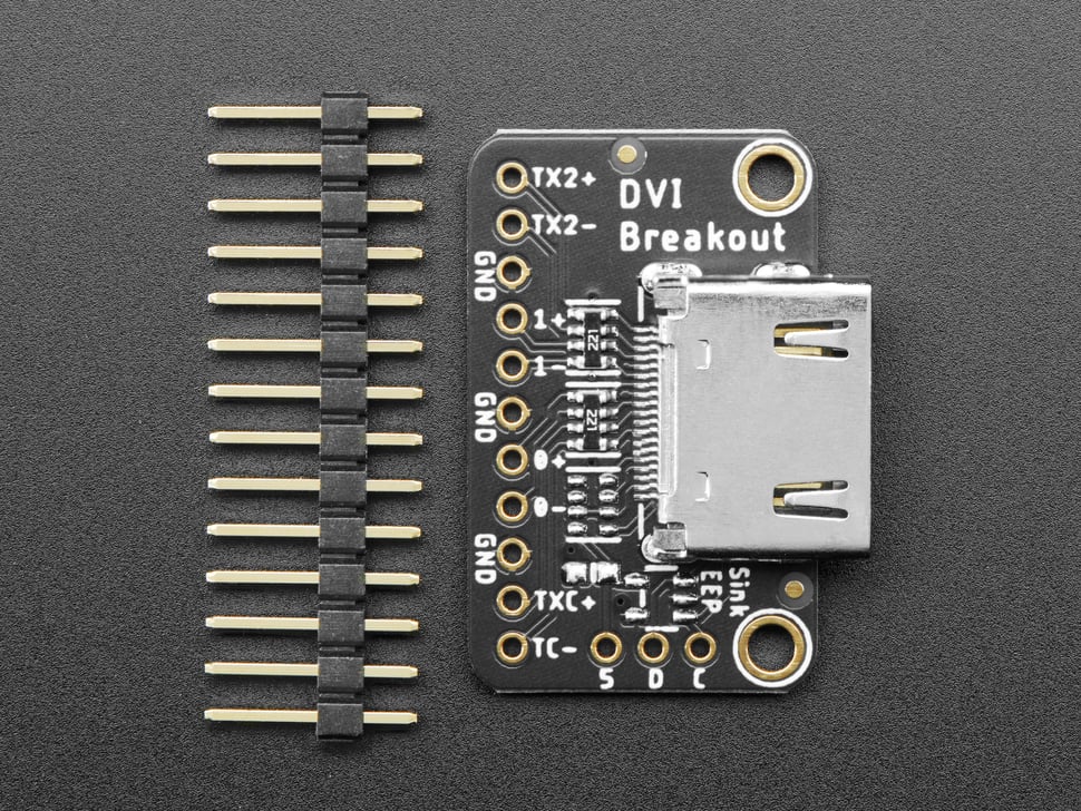 Adafruit DVI Breakout Board - For HDMI Source Devices