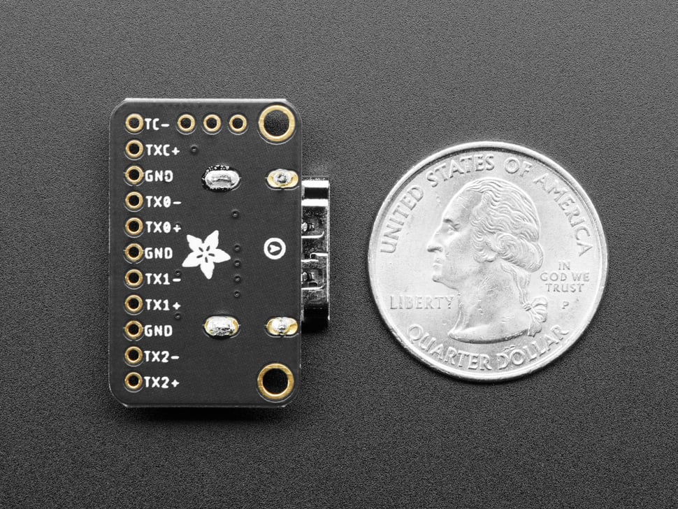 Adafruit DVI Breakout Board - For HDMI Source Devices