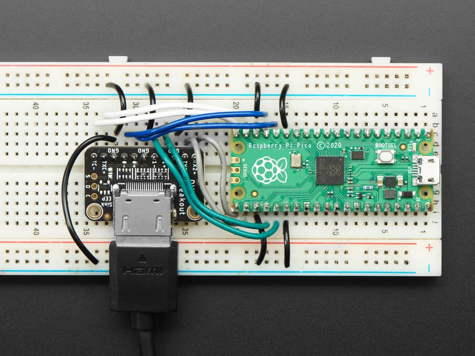 Adafruit DVI Breakout Board - For HDMI Source Devices