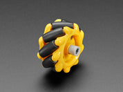 Left & Right Mecanum Wheel Pair - 48mm Diameter