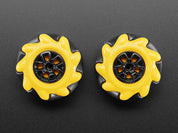 Left & Right Mecanum Wheel Pair - 48mm Diameter