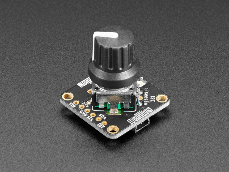 Adafruit I2C Stemma QT Rotary Encoder Breakout with NeoPixel