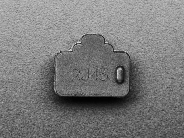 Silicone RJ-45 Dust Cover Inserts - 10 Pack