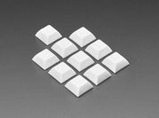 White DSA Keycaps for MX Compatible Switches - 10 pack