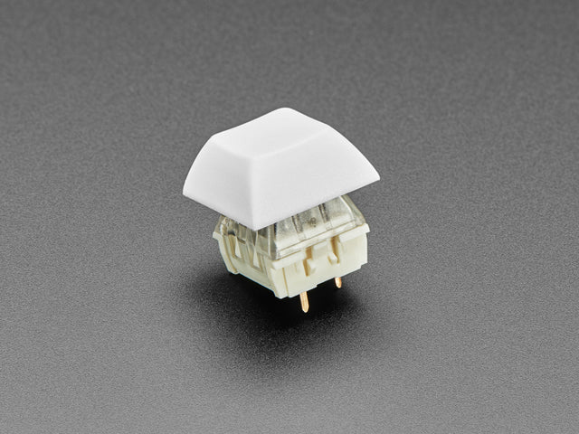 White DSA Keycaps for MX Compatible Switches - 10 pack