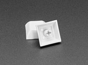 White DSA Keycaps for MX Compatible Switches - 10 pack