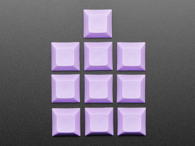 Lavender DSA Keycaps for MX Compatible Switches - 10 pack