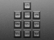 Translucent Smoke DSA Keycaps for MX Compatible Switches