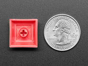 Red DSA Keycaps for MX Compatible Switches - 10 pack