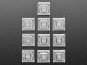 Clear DSA Keycaps for MX Compatible Switches - 10 pack