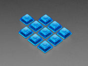 Translucent Blue DSA Keycaps for MX Compatible Switches