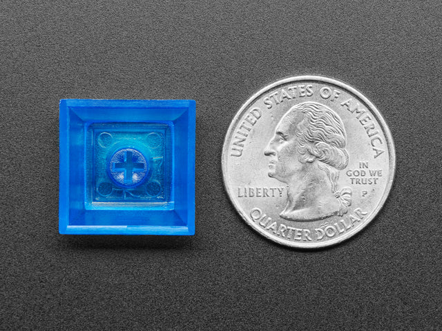 Translucent Blue DSA Keycaps for MX Compatible Switches
