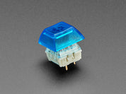 Translucent Blue DSA Keycaps for MX Compatible Switches