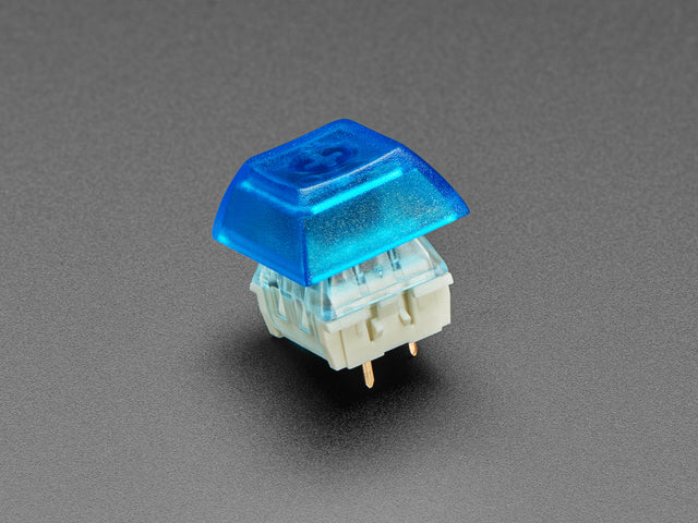 Translucent Blue DSA Keycaps for MX Compatible Switches