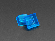 Translucent Blue DSA Keycaps for MX Compatible Switches