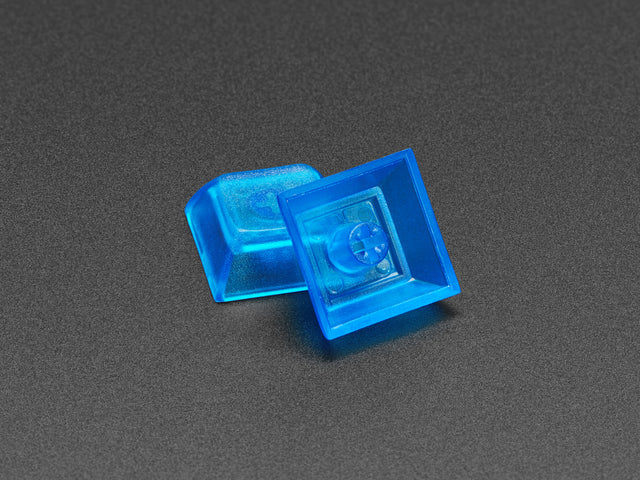 Translucent Blue DSA Keycaps for MX Compatible Switches
