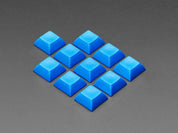 Dark Blue DSA Keycaps for MX Compatible Switches - 10 pack