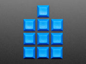 Dark Blue DSA Keycaps for MX Compatible Switches - 10 pack