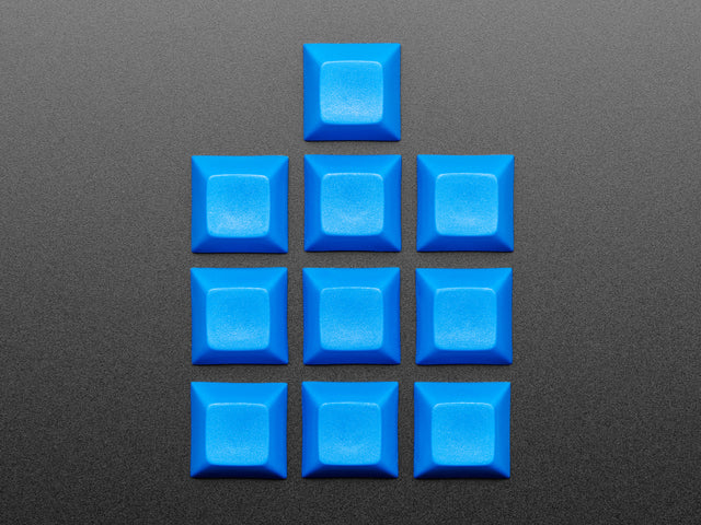 Dark Blue DSA Keycaps for MX Compatible Switches - 10 pack