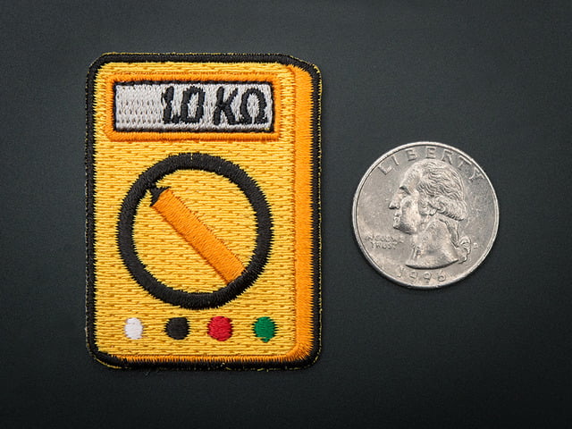 Multi-Meter! - Skill badge, iron-on patch