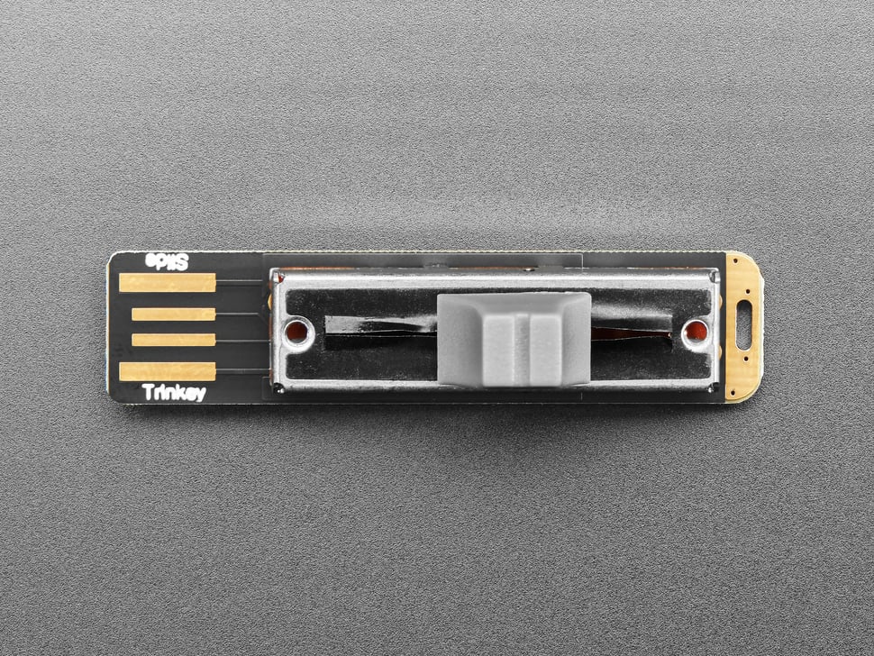 Adafruit Slider Trinkey - USB NeoPixel Slide Potentiometer