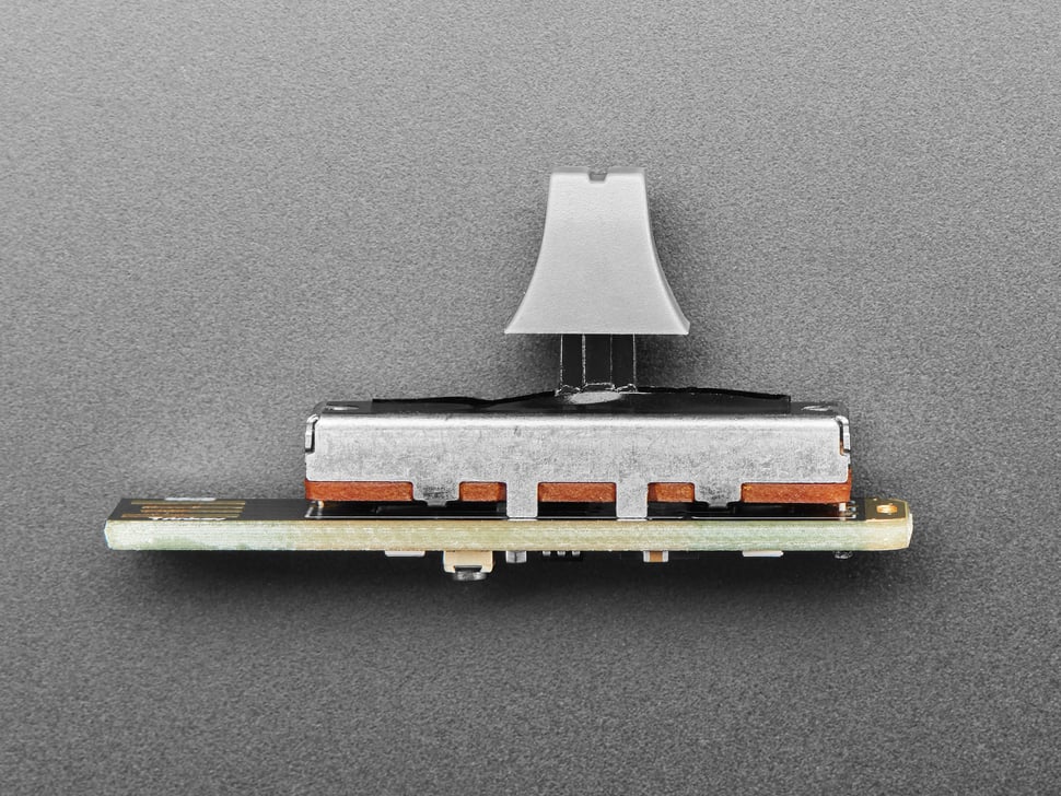 Adafruit Slider Trinkey - USB NeoPixel Slide Potentiometer