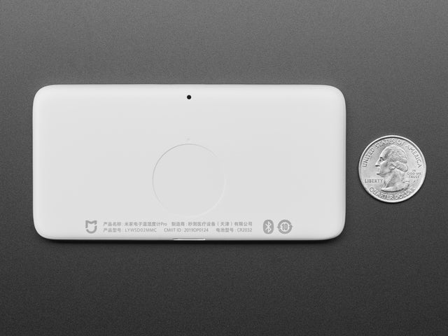 Bluetooth eInk Display Clock with Temperature Humidity Sensor