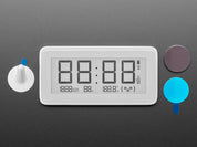 Bluetooth eInk Display Clock with Temperature Humidity Sensor