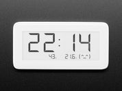 Bluetooth eInk Display Clock with Temperature Humidity Sensor