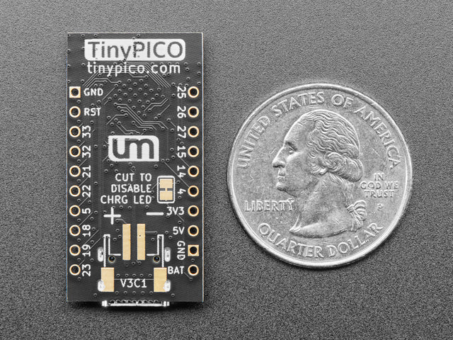 TinyPICO ESP32 Development Board with USB-C