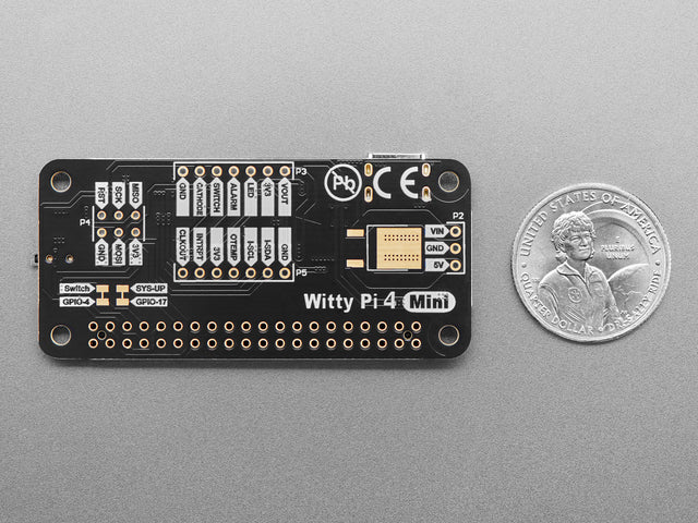 Witty Pi 4 Mini - RTC & Power Management for Raspberry Pi
