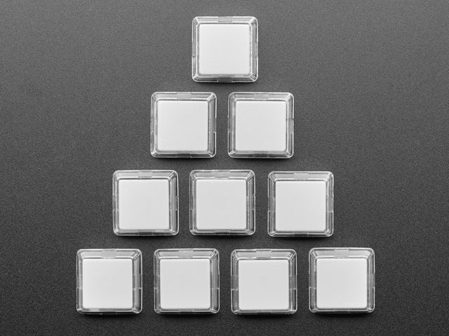 Relegendable Plastic Keycaps for MX Compatible Switches 10 pack