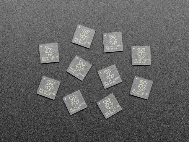 Raspberry Pi RP2040 Microcontroller - Surface Mount Chips