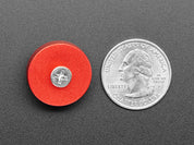 Red Anodized Aluminum Bumper Feet - Pack of 2