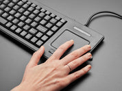 Full Size Panel Mount Keyboard with Trackpad