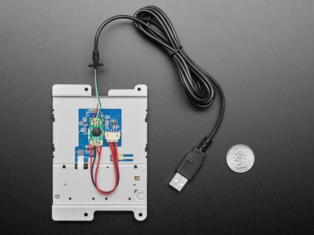 Medium Panel Mount USB Trackpad with Three Buttons