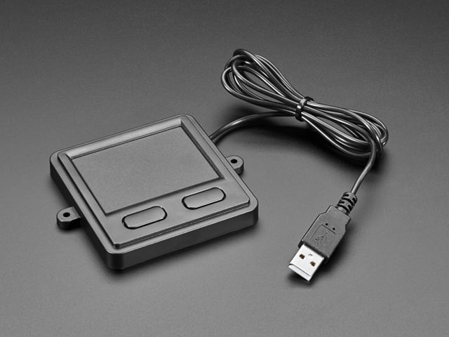 Mini Panel Mount USB Trackpad with Two Buttons