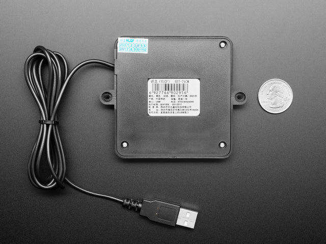 Mini Panel Mount USB Trackpad with Two Buttons