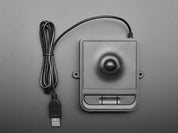 Mini Panel Mount USB Trackball with Three Buttons