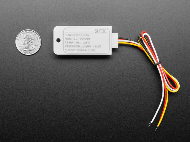 SHT30 Temperature And Humidity Sensor -  Wired Enclosed Shell