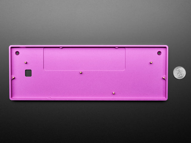 Purple Anodized Aluminum 60% / GH60 Keyboard Shell