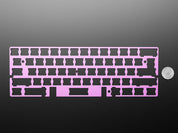 Anodized Purple Aluminum Metal Keyboard Plate for GH60 Case